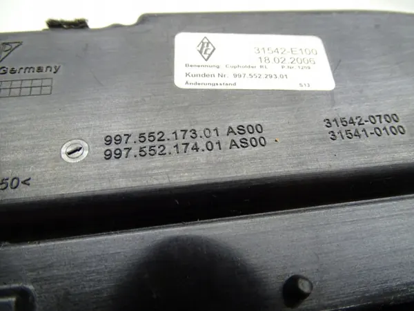 Porte-gobelet OEM 99755217301 pour Porsche Boxster 987 image 4