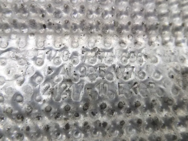 Bouclier thermique échappement MINI OEM 7375698 F55 F56 image 4