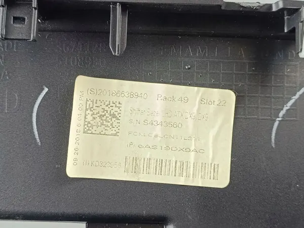 Cadre de levier de vitesses Jeep Cherokee 2019 image 7