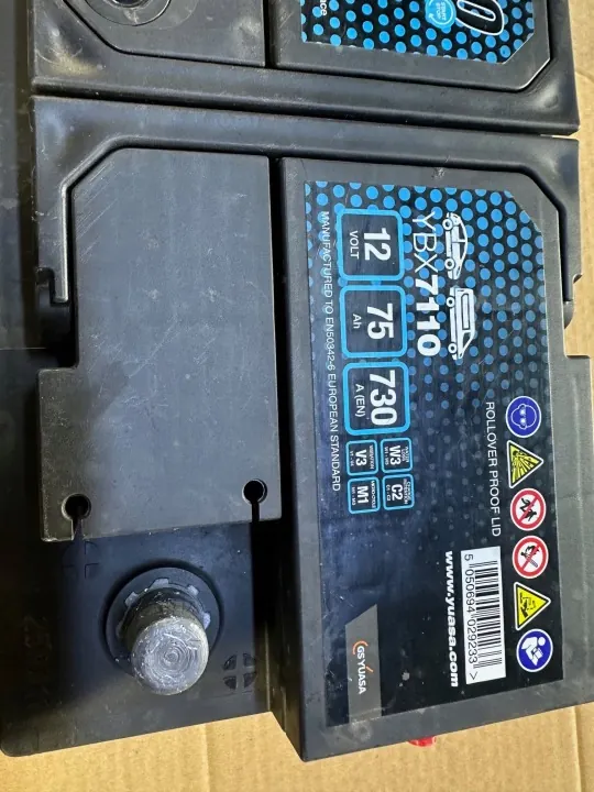 Batterie Yuasa YBX7110 75Ah EFB 730A image 3