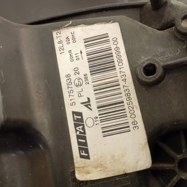 Farol Dianteiro Esquerdo Fiat Bravo II 51757538 image 5