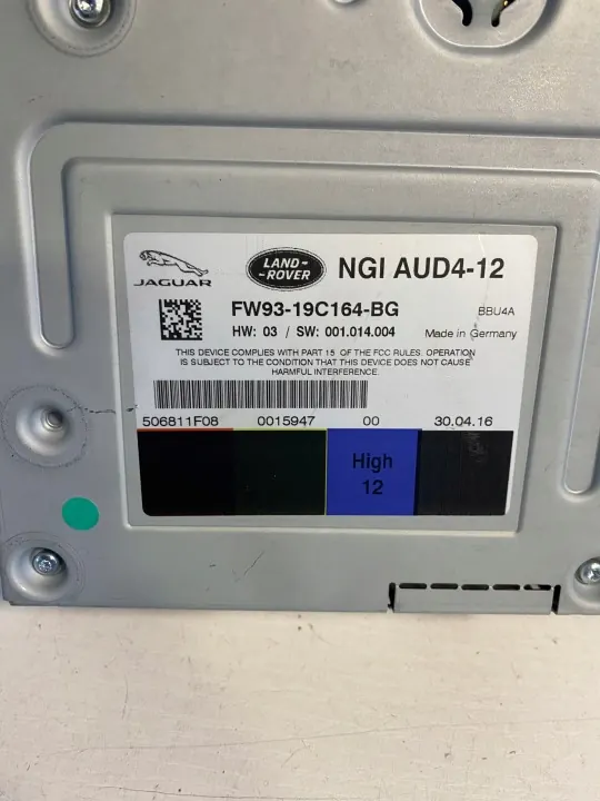 Module direction assistée Jaguar XE OEM FW93-19C164-BG image 3