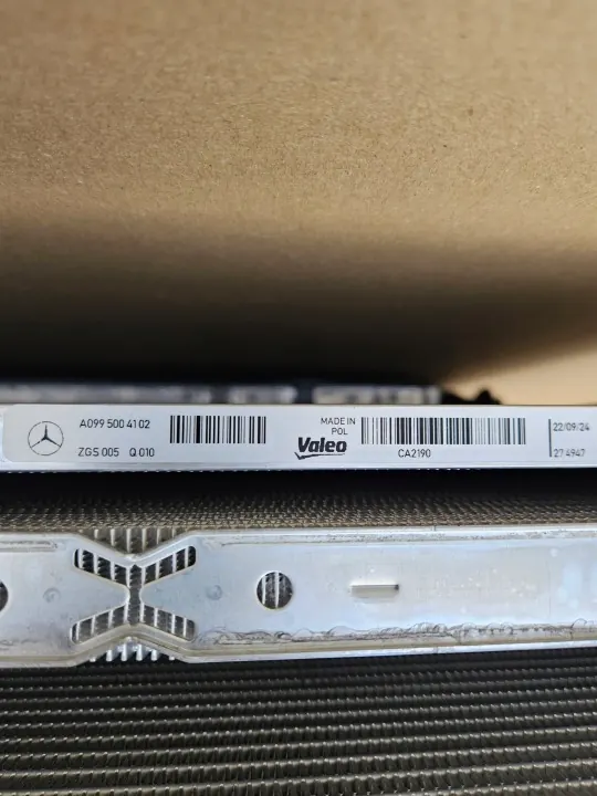 KOMPLET CHŁODNIC MERCEDES S KLASA W223 V223 image 7