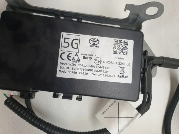 Radio Navigation Toyota Yaris IV Cross OEM 86140-YP032 image 6