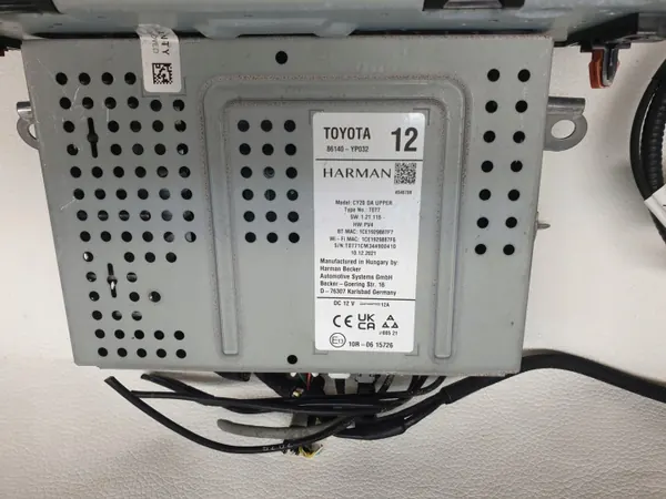 Radio Navigation Toyota Yaris IV Cross OEM 86140-YP032 image 7