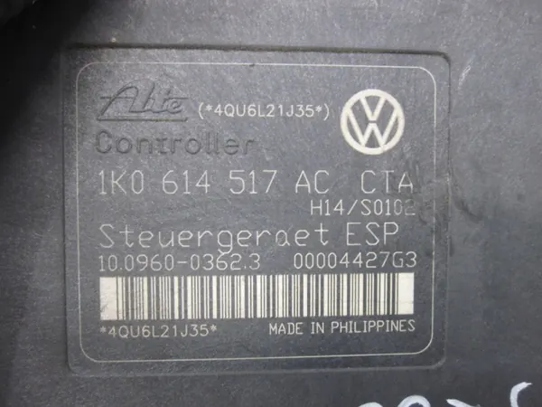 Bomba ABS VW Golf V OEM 1K0614517AC - Usado image 7