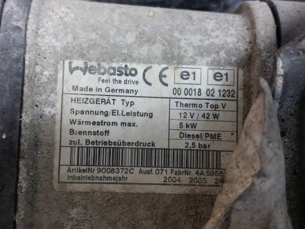 Webasto lämmityslaite VW Touran I 1K0815065R image 3