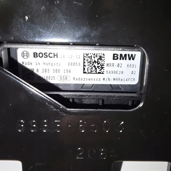 Sensor Radar ACC BMW OEM 5A9BE28 - Usado image 6