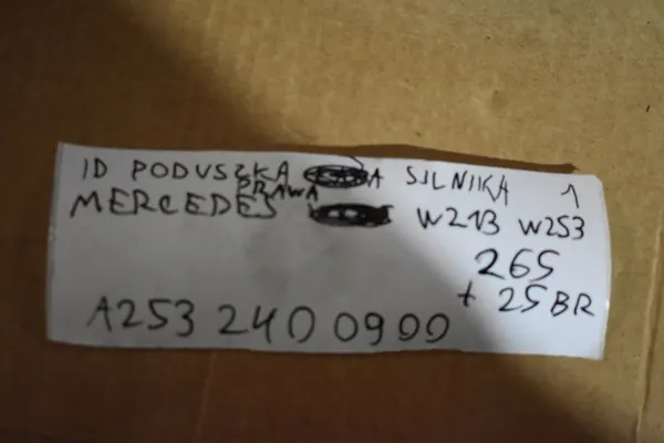 Support Moteur Droit Mercedes W213 W253 image 4