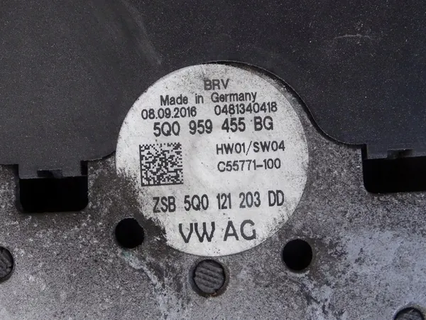 SKODA OCTAVIA III 1.6 TDI Fläktmontering 5Q0959455BG image 5