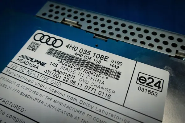 Begagnad DVD-byttare OEM 4H0035108E Audi A6/A7/A8 image 4