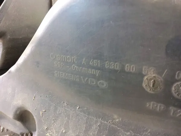 Inlaatrohr Smart ForTwo II A4518300053 image 7