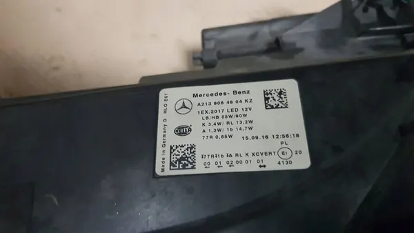 Rechter voor LED Multibeam lamp Mercedes E-klasse image 5