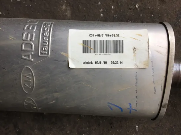 KIA CEED III 18- KOMBI 1.4 T-GDI Silencieux Central image 5