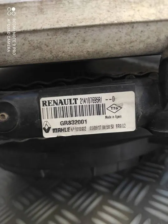 Radiador de agua Renault OE 214C10001R image 7