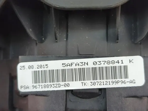 Citroen DS3 2015 Lenkradairbag OEM 96718893ZD image 6