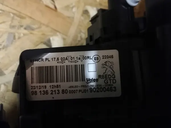 Voorlamp Peugeot 508 image 4