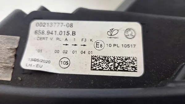 Farol dianteiro esquerdo FULL LED Skoda KAMIQ 658941015B image 7