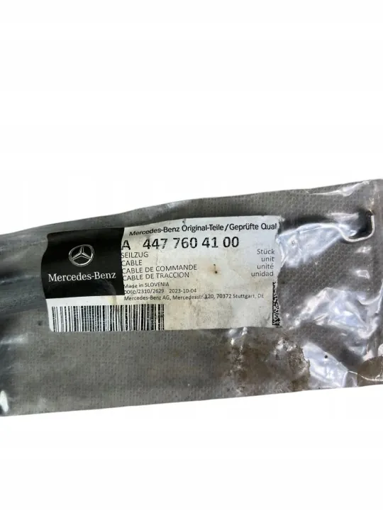 Cable de Cierre Trasero Derecho Mercedes W447 OEM A4477604100 image 4