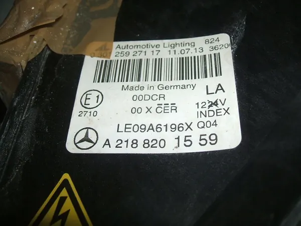 MERCEDES CLS W218 LINKER XENON BIXENON LED A2188201559 image 7