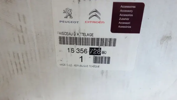 CITROEN BERLINGO 2008- Vetokoukkukaapeli 1635672880 image 5