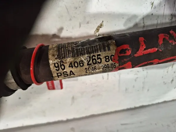 Arbre de transmission avant droit 9640626580 Peugeot 206 1.6 16V image 3