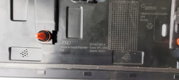 OEM 8Y4.827933A takaspoileri Audi A3 8Y Sportbackille image 3