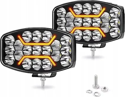Faro LED OEM 958 con DRL 150W 10" Par image 2