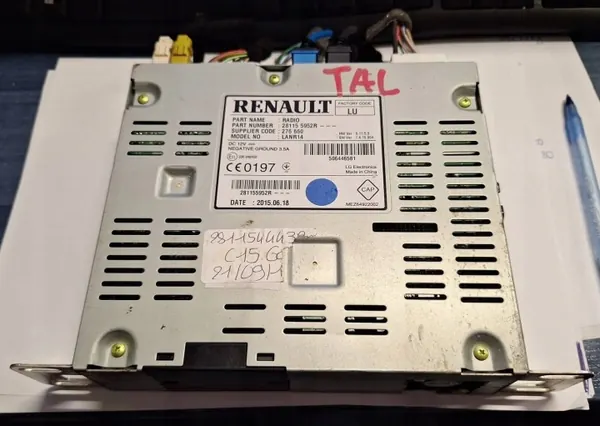 Radio Navigation OEM 281155952R pour Renault Espace V image 2