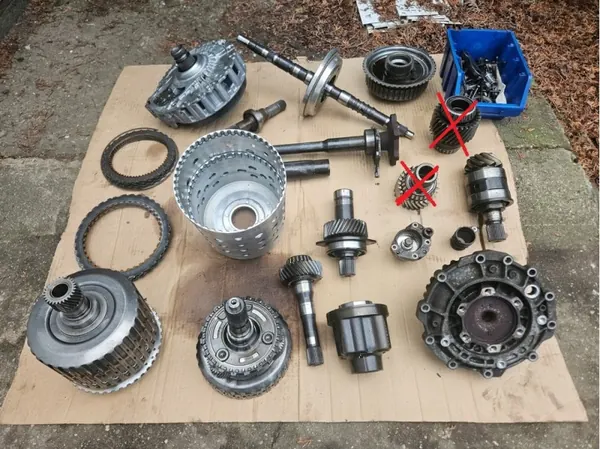8HP55 Tiptronic Vaihteiston Osat - OEM Vaihteisto image 2