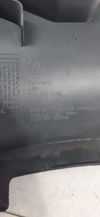 VW Transporter T5 höger steg OEM 7H0863736F image 4