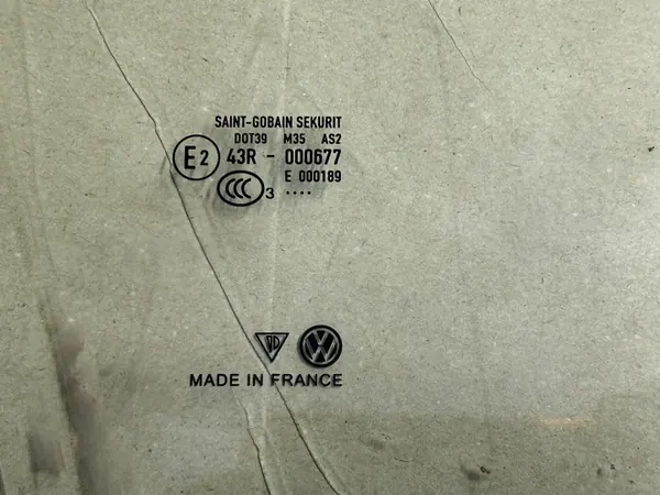 Porsche Cayenne II 7P Fram Höger DörrGlas OEM image 3