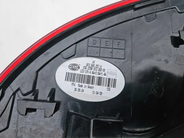 SEAT IBIZA V 6F 17-Luz trasera izquierda LED OEM image 3