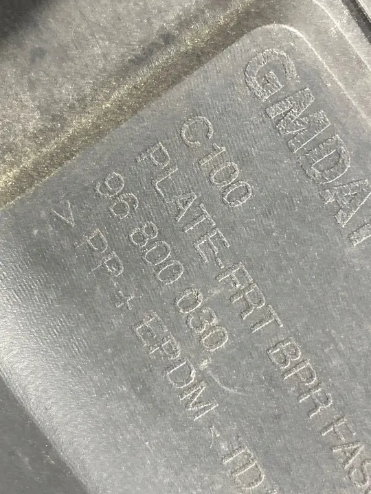 Acabamento do para-choque dianteiro Chevrolet Captiva 96800030 image 4