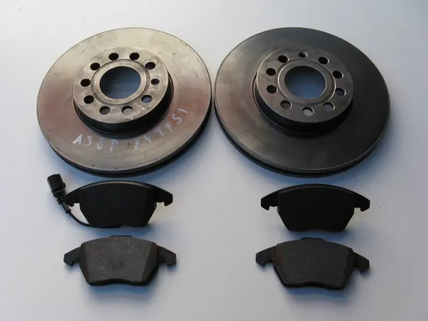 Conjunto de discos e pastilhas OEM TARCZE+KLOCKI image 2
