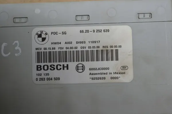 Módulo de Controle PDC BMW X1 E84 9252639 image 2