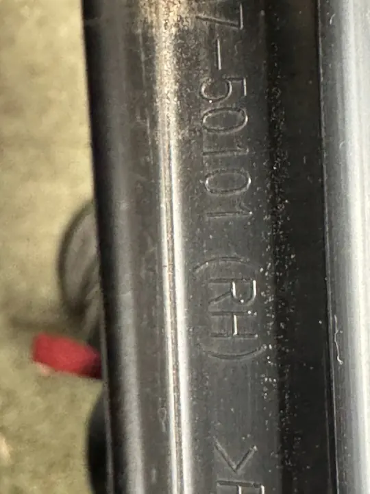 Right Chrome Trim Front Bumper Mazda 6 GJ 2018- GSH7-50101 image 8