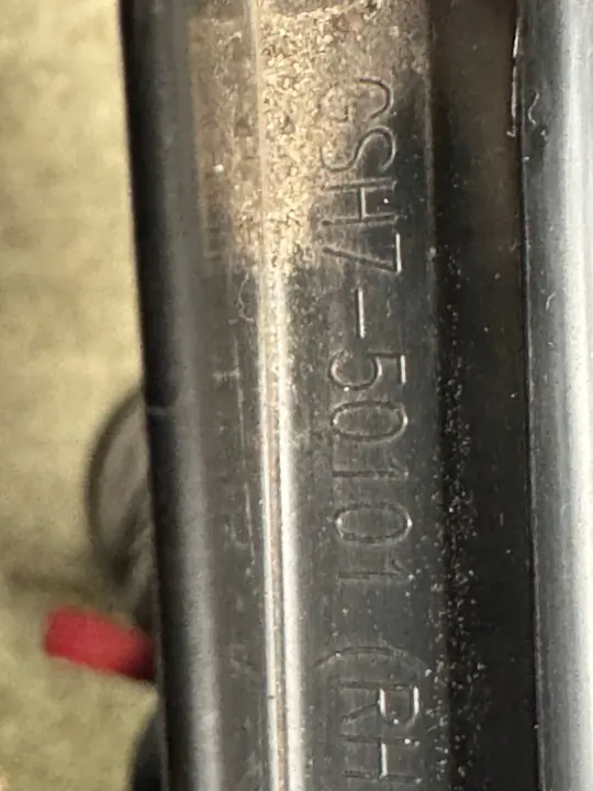 Right Chrome Trim Front Bumper Mazda 6 GJ 2018- GSH7-50101 image 9