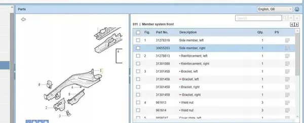 Quarto Dianteiro Direito VOLVO XC90 I 2.4L Diesel 2010 image 8