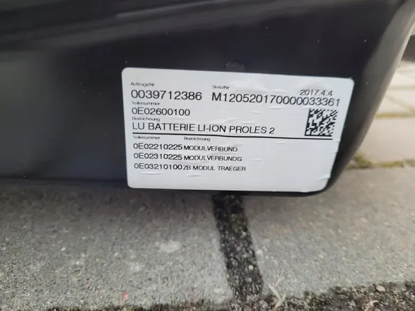 BATTERIE TRACTION HV A2133402900 MERCEDES E 350 W213 image 9