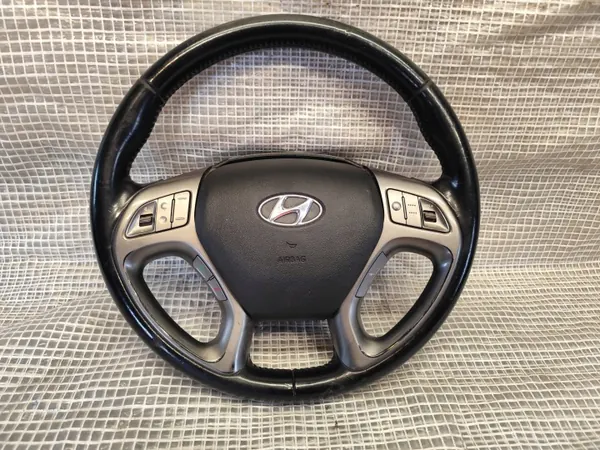 Hyundai IX35 Lift 13-15 OEM Nahkaohjainpyörä Airbag image 2