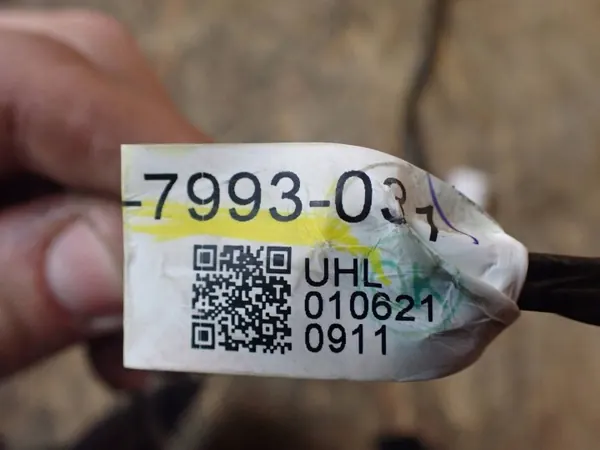 Isuzu D-Max dörrharness OEM 8974917993 Höger bak image 6