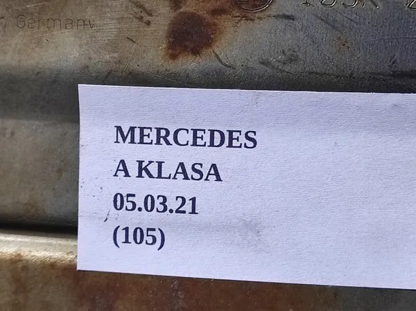 Mercedes-Benz OE A1684905321 Pakoputki Vaimennin image 5