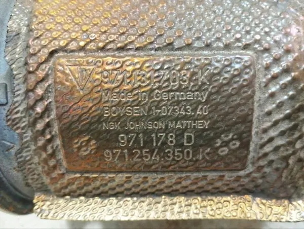 Catalyseur Porsche OE 971131703K Occasion image 5