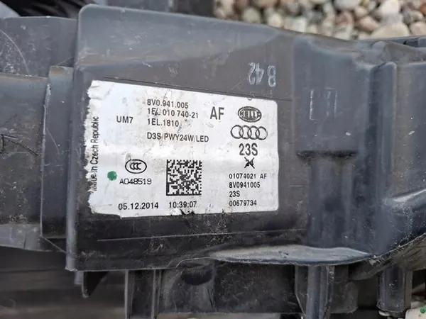 Faros delanteros izquierdo Audi A3 2012-2016 bi xenón LED image 8