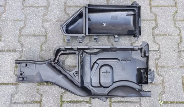 BMW E60 E61 E63 Cabinefilterbehuizing Set OEM image 10