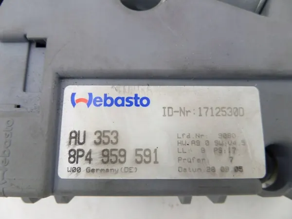 Moteur de toit ouvrant Audi A3 S3 8P OEM 8P4959591 image 4