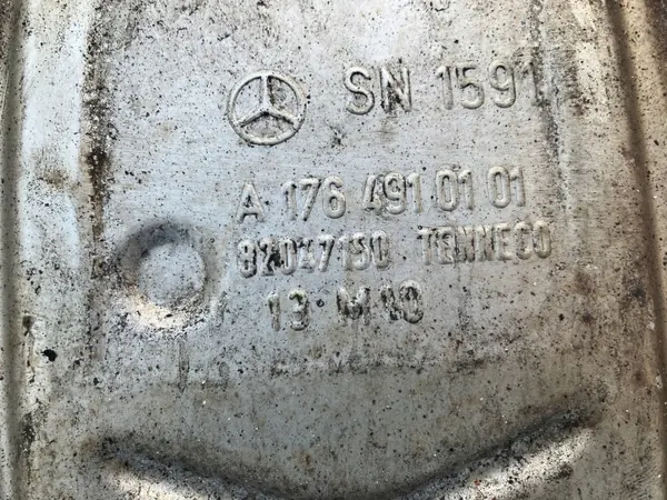 Pakoputken vaimennin OEM A1764910101 Mercedes A-luokka image 3