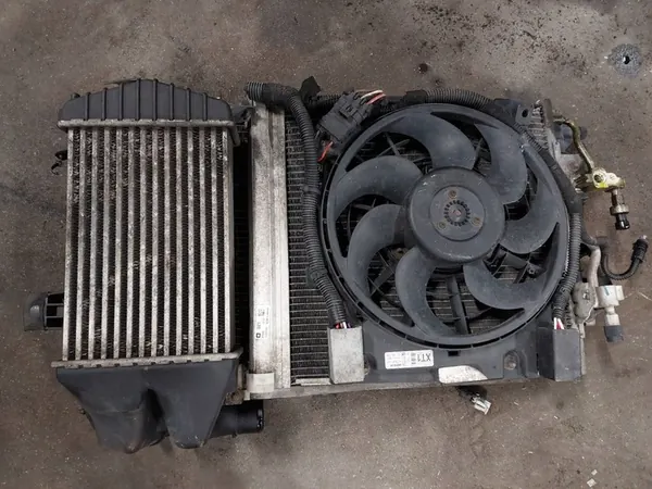 Vattenkylare Intercooler Fläkt Opel Astra H Lift 1.7 CDTI image 2