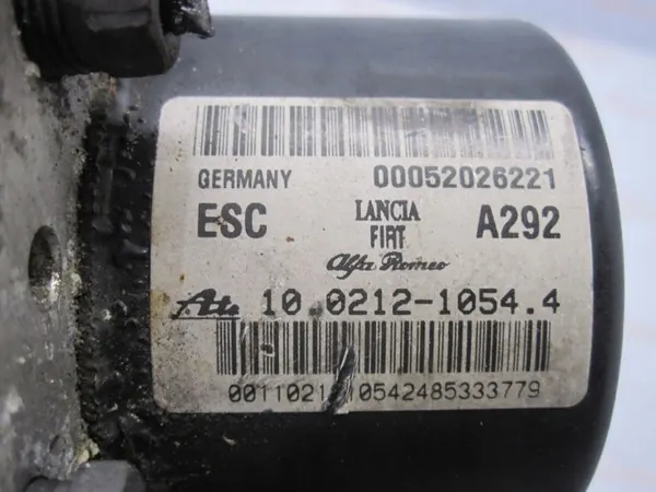 Fiat ABS-pumppu OEM 00052026221 Doblo II Lift image 10